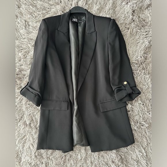 Zara Black blazer - Picture 1 of 7